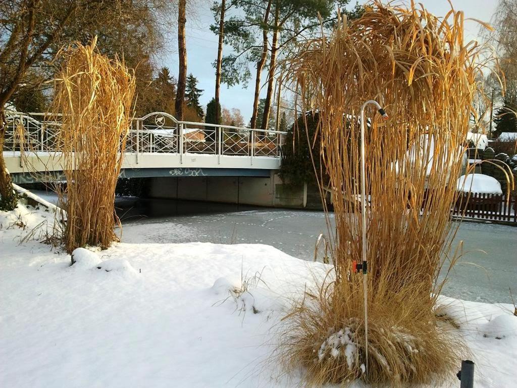 Pension An Der Elsterbruecke Berlijn Buitenkant foto